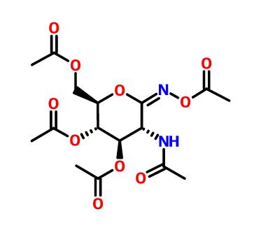2-乙酰氨基-1,3,4,6-四-O-乙酰基-2-脱氧D-葡萄糖羟肟酸-1,5-内酯