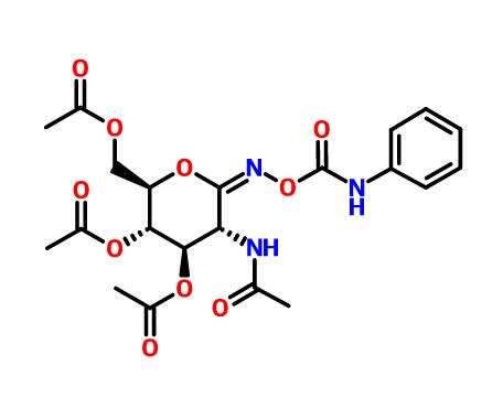 2-(乙酰氨基)-2-脱氧-N-[[(苯基氨基)羰基]氧基]-D-葡萄糖酸肟 D-内酯 3,4,6-三乙酸酯