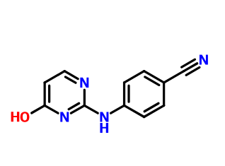 189956-45-4；4-[(4-羟基-2-嘧啶基)氨基]苯腈