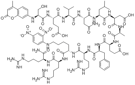 MCA-SEVNLDAEFR-K(Dnp)-RR