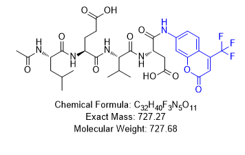 Ac-Leu-Glu-Val-Asp-AFC