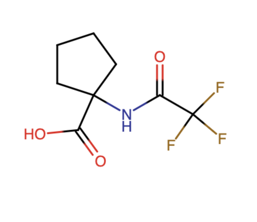 1-(2,2,2-三氟乙酰氨基)环戊烷-1-羧酸