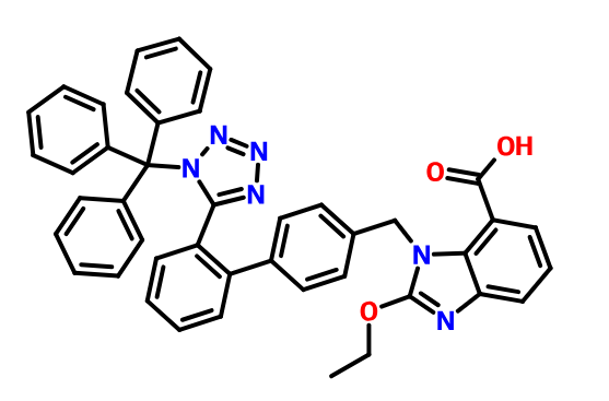 三苯甲基坎地沙坦