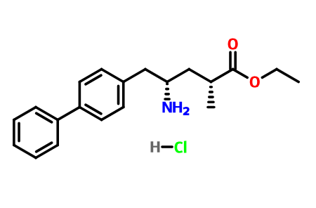 （2R，4S）-4-氨基-5-（联苯-4-基）-2-甲基戊酸乙酯盐酸盐