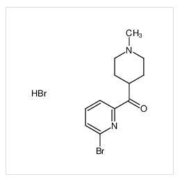 (6-bromopyridin-2-yl)(1-methylpiperidin-4-yl)methanone hydrobromide