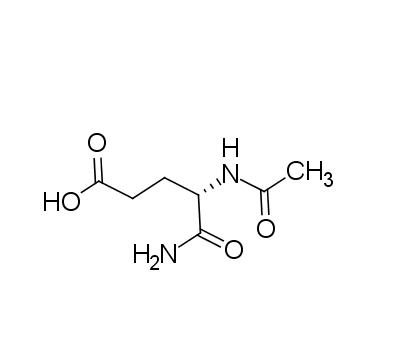 (4S)-4-carbamoyl-4-acetamidobutanoic acid