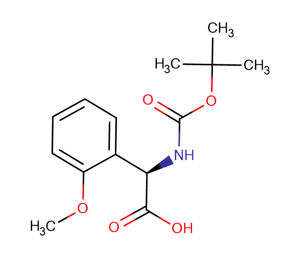 BOC-R-2-甲氧基苯甘氨酸