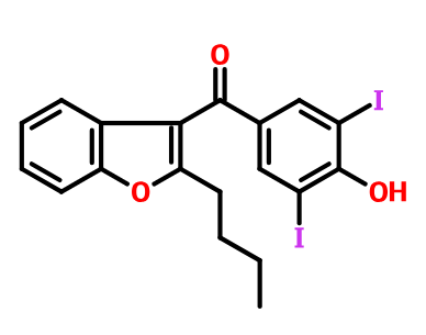 2-丁基-3-(3,5-二碘-4-羟基苯甲酰)苯并呋喃