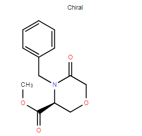 (S)-4-苄基-5-氧代-3-吗啉甲酸甲酯