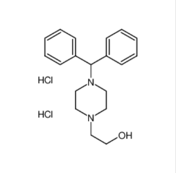 1-二苯甲基-4-(2-羟乙基)哌嗪二盐酸盐