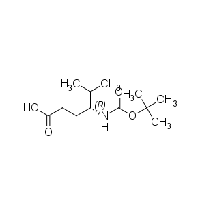 (4R)-4-{[(tert-butoxy)carbonyl]amino}-5-methylhexanoic acid