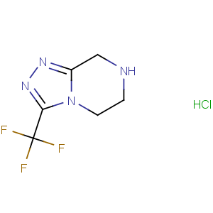 3-(三氟甲基)-5,6,7,8-四氢-[1,2,4]三唑并[4,3-a]吡嗪盐酸盐