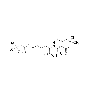 (2S)-6-{[(tert-butoxy)carbonyl]amino}-2-{[1-(4,4-dimethyl-2,6-dioxocyclohexylidene)ethyl]amino}hexanoic acid