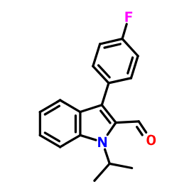 3-(4-氟苯基)-1-异丙基-1H-吲哚-2-苯甲醛