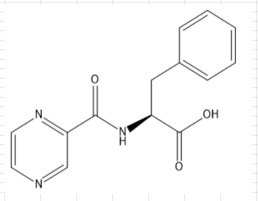 N-（吡嗪-2-羰基）-L-苯丙氨酸