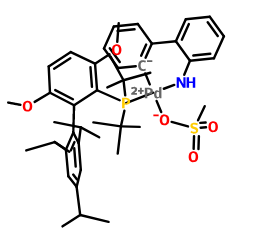 甲磺酸-2-(二叔丁基膦基)-3,6-二甲氧基-2',4',6'-三异丙基-1,1'-联苯(2-氨基-1,1'-联苯-2-基)钯(II)