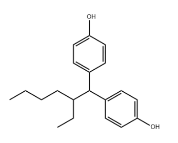 4,4’-(2-乙基亚己基)双苯酚
