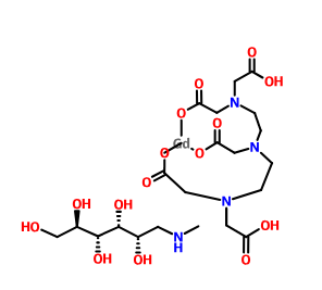 92923-57-4；	二乙烯三胺五醋酸钆单葡甲胺
