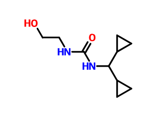 54187-44-9；1-(二环丙基甲基)-3-(2-羟基乙基)脲