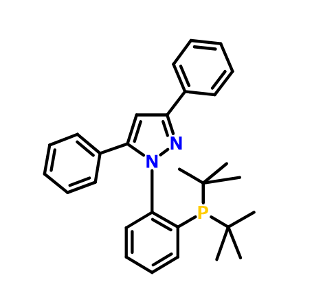1-[2-[双(叔丁基)膦基]苯基]-3,5-二苯基-1H-吡唑