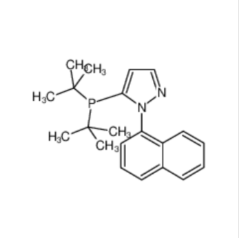 5-二叔丁基膦-1-(萘-1-基)-1H-吡唑