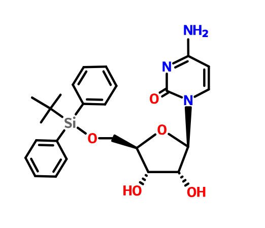 5'-O-(tert-butyldiphenylsilyl)cytidine