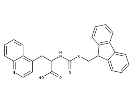 2-({[(9H-fluoren-9-yl)methoxy]carbonyl}amino)-3-(quinolin-4-yl)propanoic acid