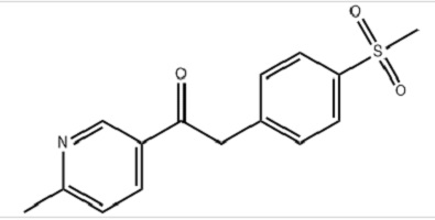 2-（4-甲磺酰基苯基）-1-（6-甲基吡啶-3-基）-乙酮