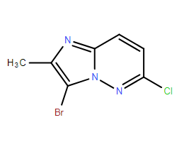 6-氯-2-甲基-3-溴-咪唑并[1,2-b]吡嗪