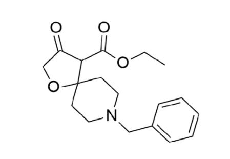 Ethyl 8-benzyl-3-oxo-1-oxa-8-azaspiro[4.5]decane-4-carboxylate