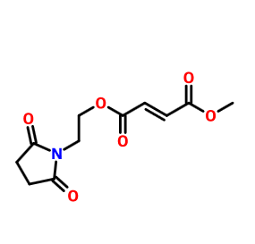 2-(2,5-二氧代吡咯烷-1-基)乙基甲基富马酸酯