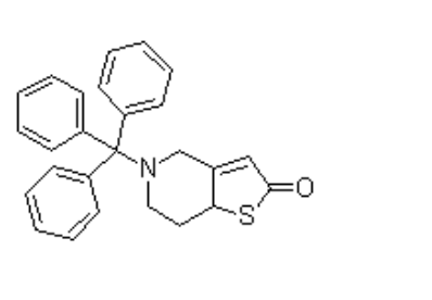 5,6,7,7a-四氢-5-(三苯甲基)噻吩并[3,2-c]吡啶酮