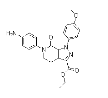 6-(4-氨基苯基)-1-(4-甲氧基苯基)-7-氧代-4,5,6,7-四氢-1H-吡唑并[3,4-c]吡啶-3-羧酸乙酯
