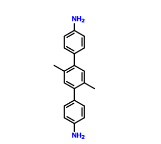 2.5-二(4-胺基苯-1基)1,4-二甲苯