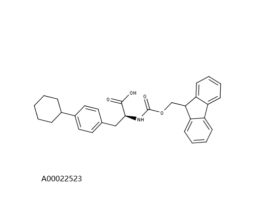 (2S)-3-(4-cyclohexylphenyl)-2-({[(9H-fluoren-9-yl)methoxy]carbonyl}amino)propanoic acid
