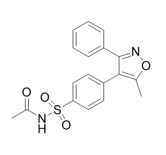 N-[[4-(5-甲基-3-苯基-4-异恶唑基)苯基]磺酰基]乙酰胺