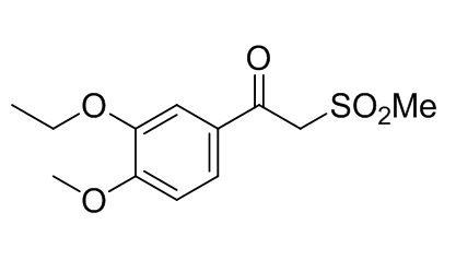 1-(3-乙氧基-4-甲氧基苯基)-2-(甲磺酰基)乙酮