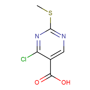 4-氯-2-甲硫基嘧啶-5-甲酸