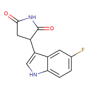 3-(5-氟-1H-吲哚-3-基)-2,5-吡咯烷二酮