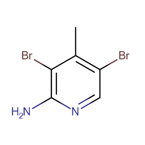 2-氨基-3,5-二溴-4-甲基吡啶