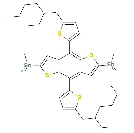 4,8-双[5-(2-乙基己基)噻吩-2-基]-2,6-双(三甲基甲锡烷基)苯并[1,2-b:4,5-b']二噻吩