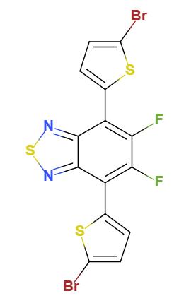 4,7-二(5-溴噻吩基-2-)-5,6-二氟-2,1,3-苯并噻二唑