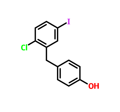 4-(5-碘-2-氯苄基)苯酚