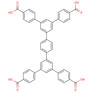 5'',5''''''-双(4-羧基苯基)[1,1'':3'',1'''':4'''',1'''''':3'''''',1''''''''-喹苯基]-4,4''''''''-二羧酸