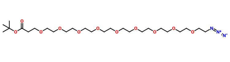 叠氮基-PEG9-叔丁酯