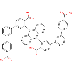 5'，5''''-（蒽-9,10-二基）双（（[[1,1'：3'，1''-三联苯] -4,4''-二羧酸））