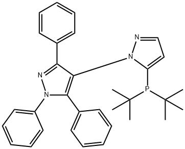 5-二叔丁基膦-1′,3′,5′-三苯基-1′H-[1,4′]二吡唑