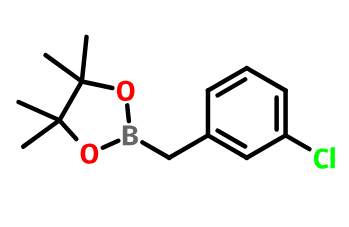 2-(3-氯苄基)-4,4,5,5-四甲基-1,3,2-二噁硼烷