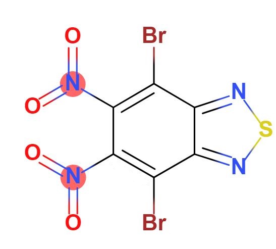 4,7-二溴-5,6-二硝基苯并[c][1,2,5]噻二唑