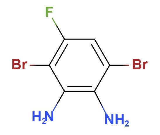 3,6-二溴-4-氟苯-1,2-二胺